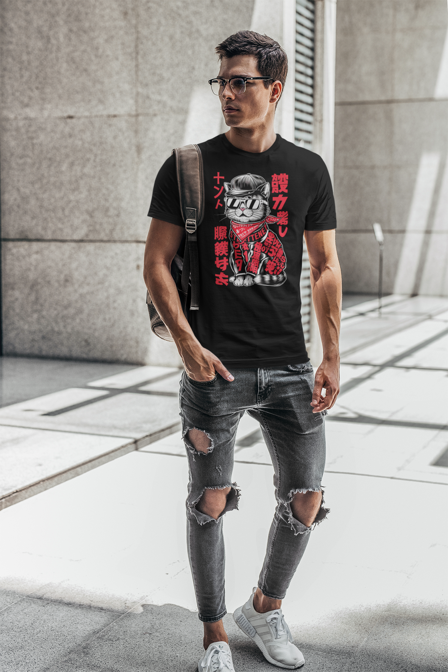 Neko t-shirt The Nakama Project