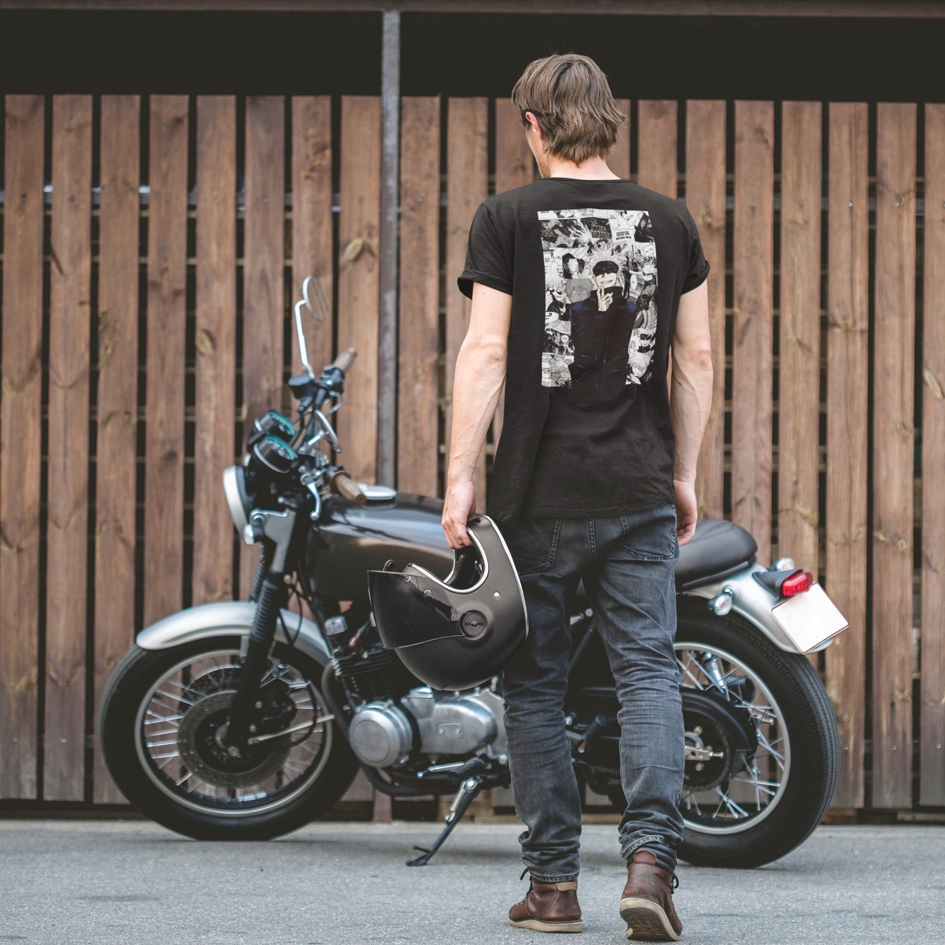 Satoru Gojo organic cotton t-shirt The Nakama Project